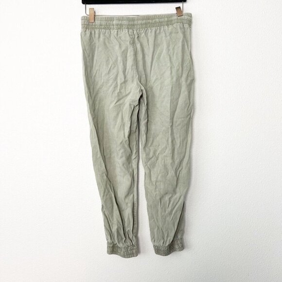Anthropologie Cloth & Stone Womens XS Bella Dahl Twill Tencel Jogger Pants - Picture 2 of 8